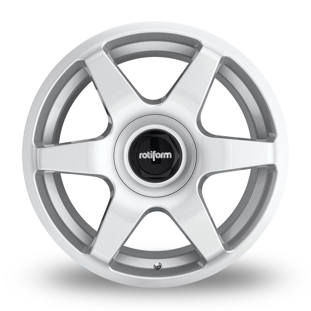 19" Rotiform R114 SIX (EU Warehouse) Gloss Silver Alloy Wheels