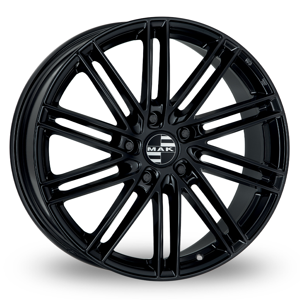 MAK Leipzig Gloss Black Alloy Wheels
