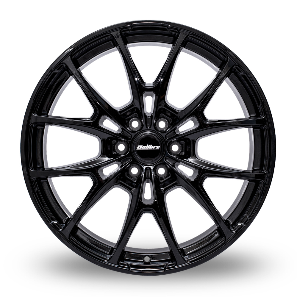 20" Calibre Katana Gloss Black Alloy Wheels