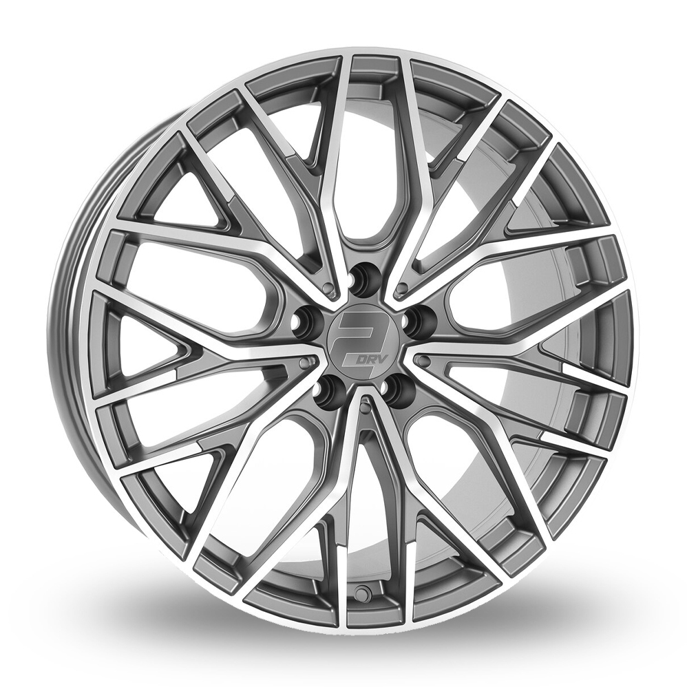 2DRV WH37 Daytona Grey Machined Alloy Wheels