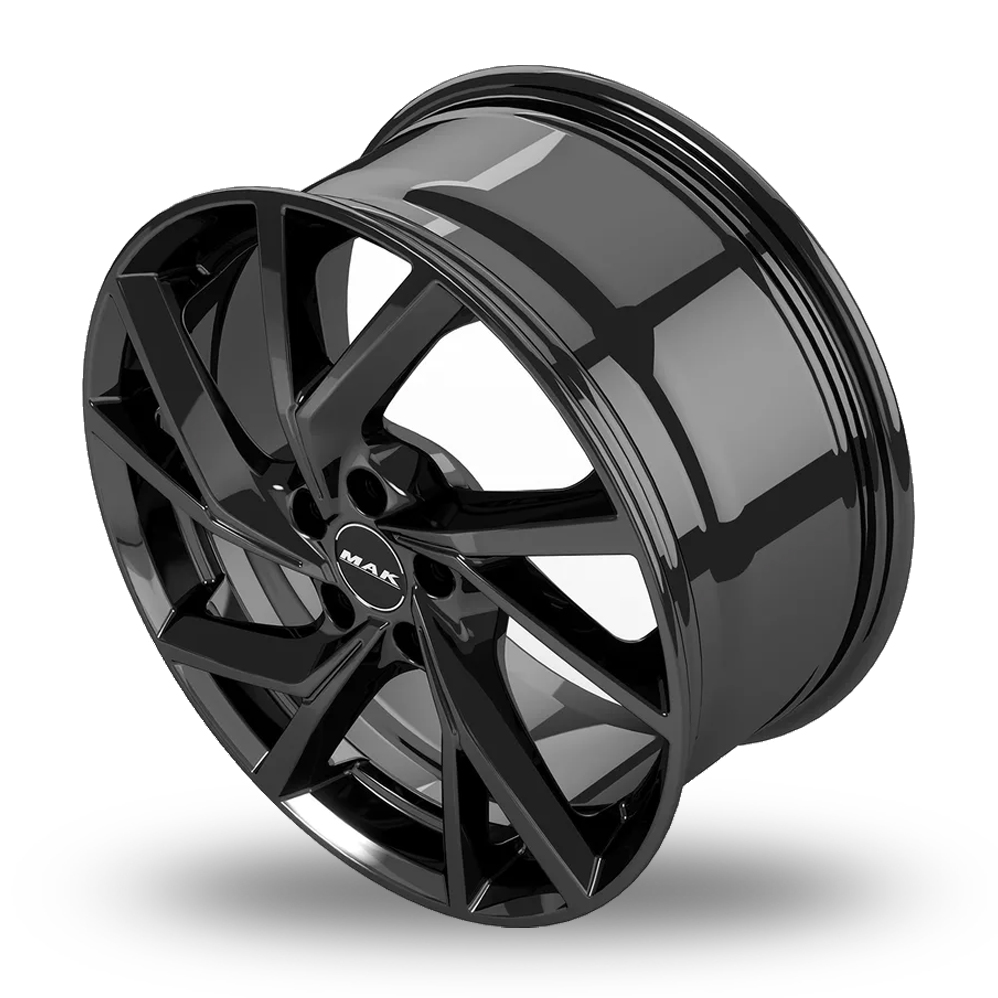 18" MAK Kassel Gloss Black Alloy Wheels