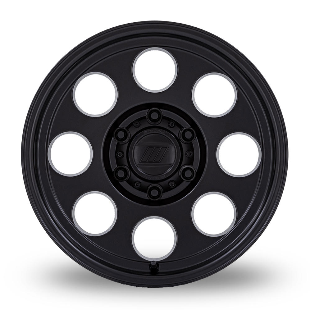16" Pro Comp Alloys PA201 Heritage Matt Black Alloy Wheels