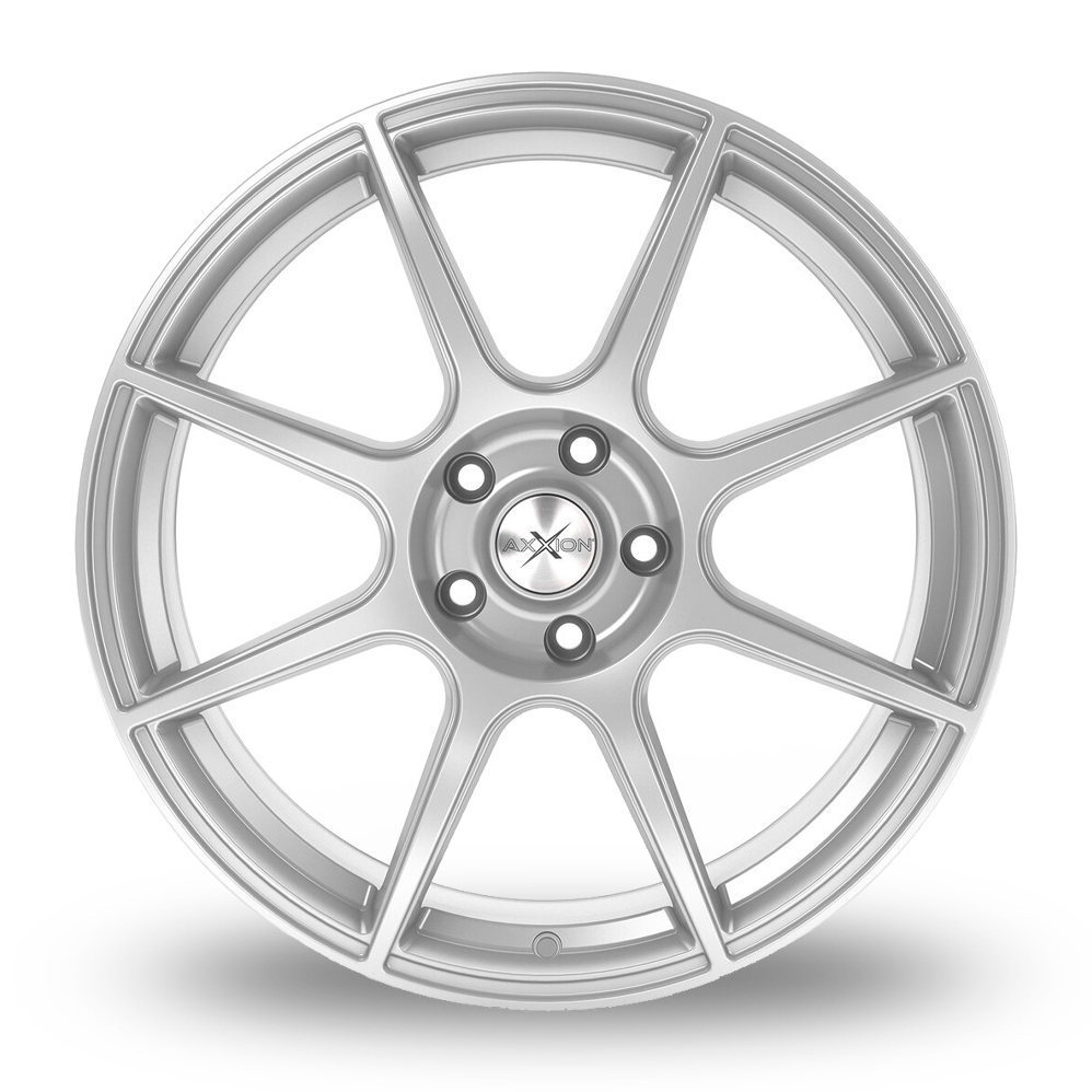 18" Axxion X2 Silver Alloy Wheels