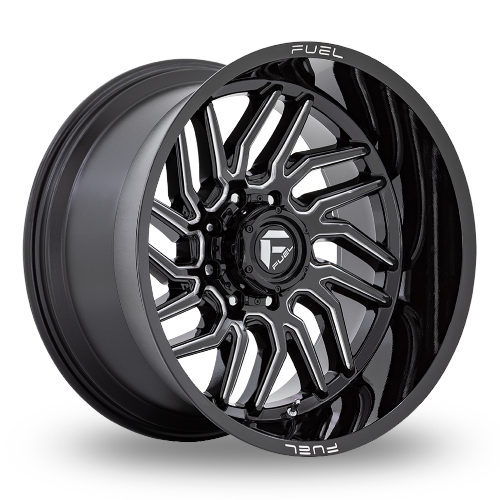 Fuel Off-Road D864 Hurricane (USA Warehouse) Blackout Alloy Wheels