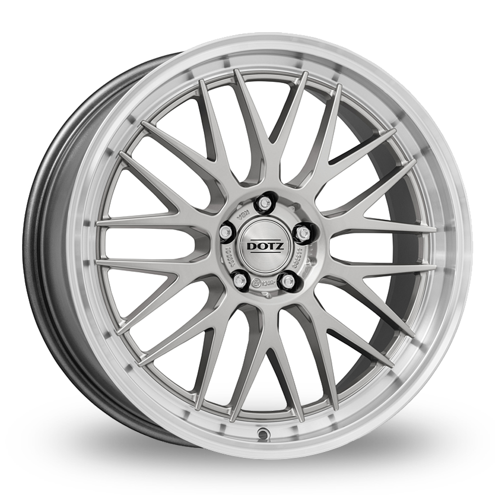 Dotz Bilbao Silver Polished Alloy Wheels