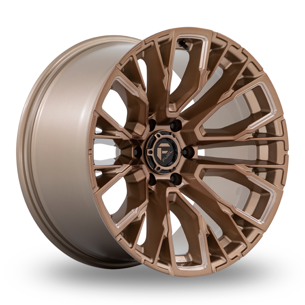 Fuel Off-Road D850 Rebar (EU Warehouse) Platinum Bronze Milled Alloy Wheels