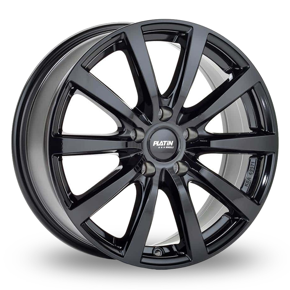 Platin P 69 Gloss Black Alloy Wheels