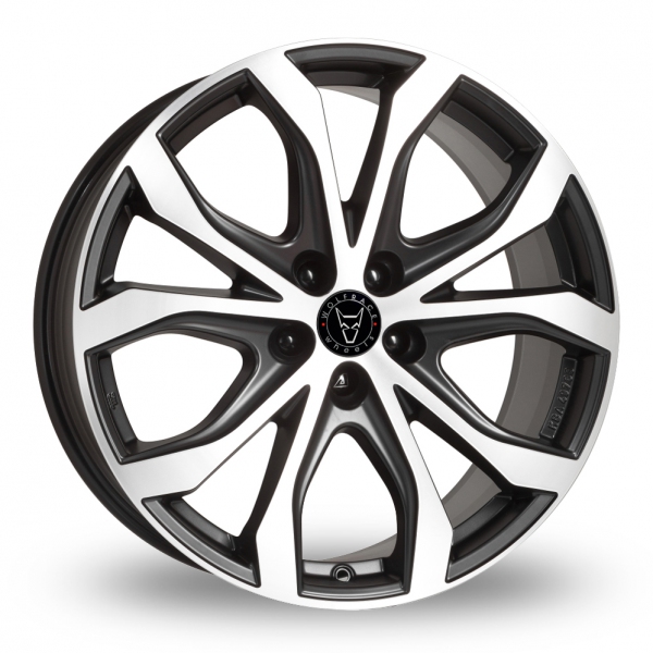 Alutec W10X Racing Black Polished Alloy Wheels