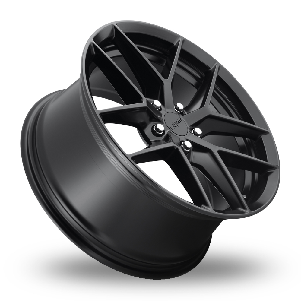 19" Rotiform R134 FLG Matt Black Alloy Wheels