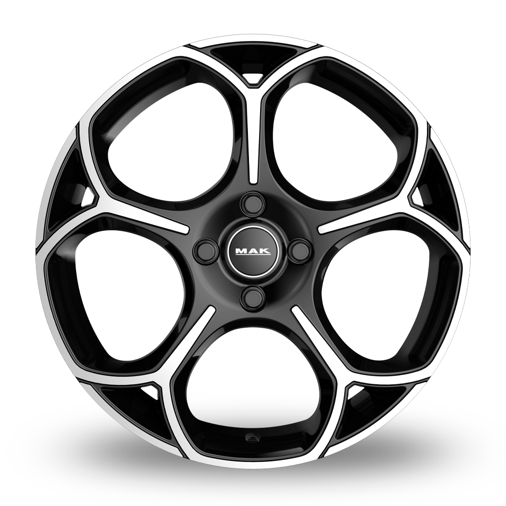 18" MAK Monza Black Mirror Alloy Wheels