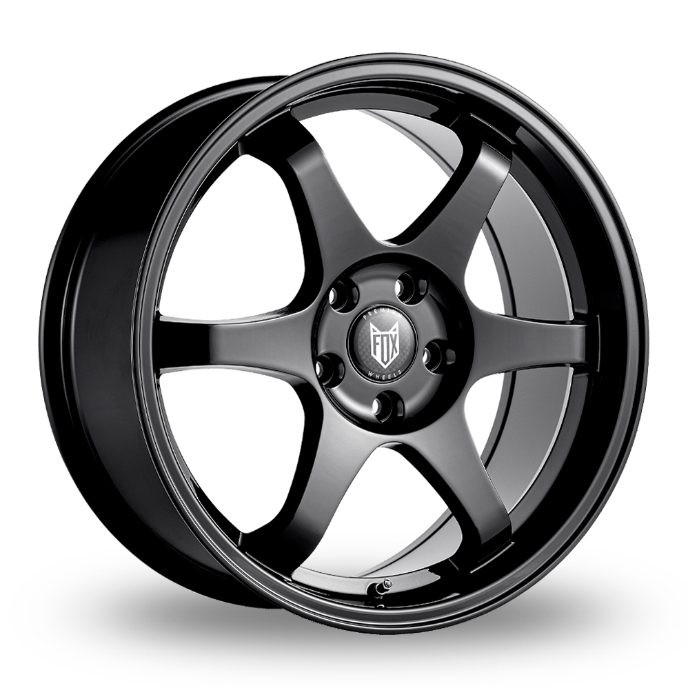 Fox Racing PF5 Gloss Black Alloy Wheels