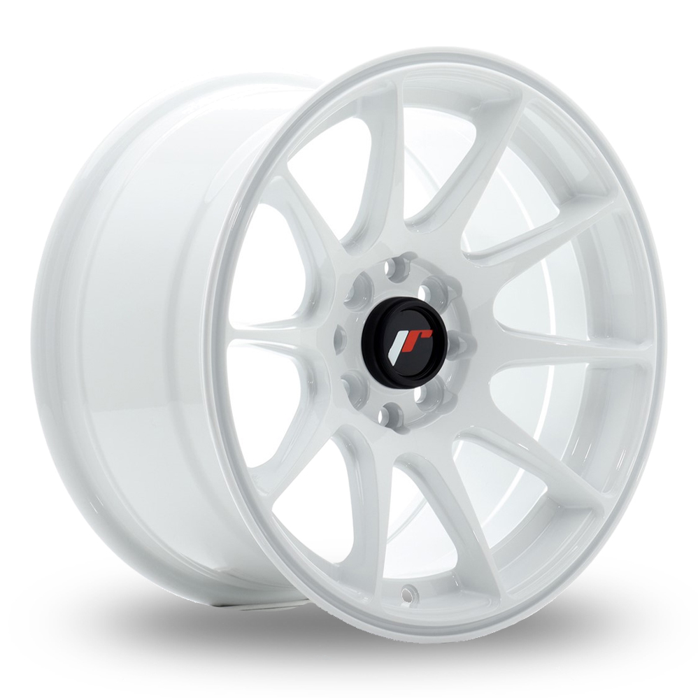Japan Racing JR11 (8x15) White Alloy Wheels