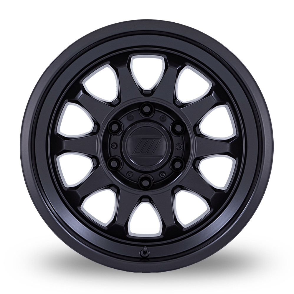 17" Pro Comp Alloys PA203 Beacon Matt Black Alloy Wheels