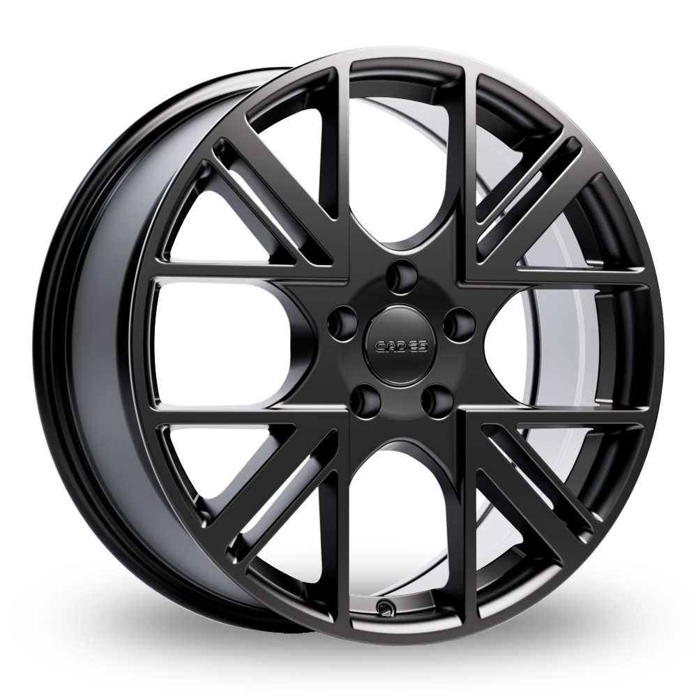 Cades Patriot Matt Black Alloy Wheels