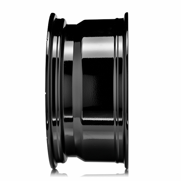 20" MSW (by OZ) 27T Gloss Black Polished Alloy Wheels