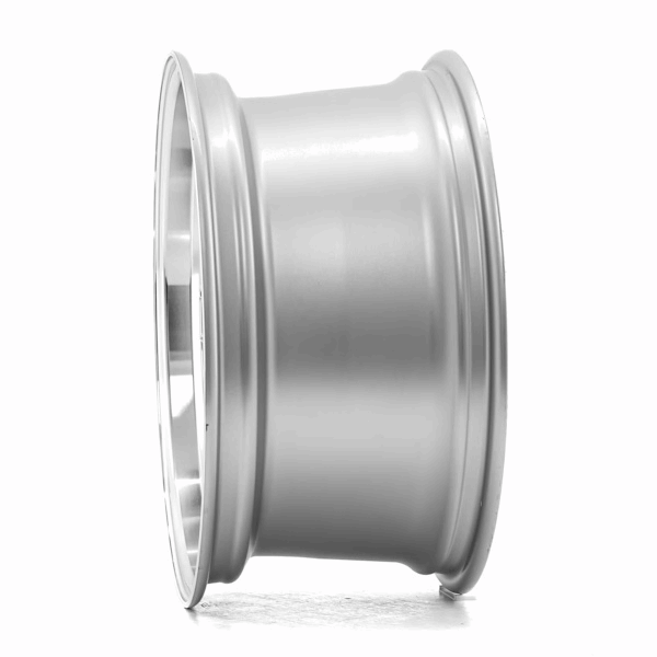 17" Lenso XLM Gloss Silver Polished Alloy Wheels