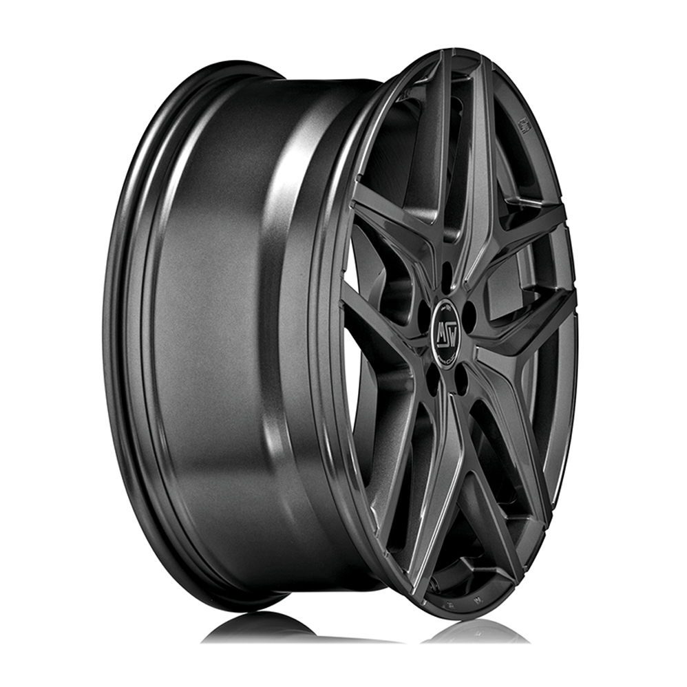 17" MSW (by OZ) 40 Gloss Gunmetal Alloy Wheels