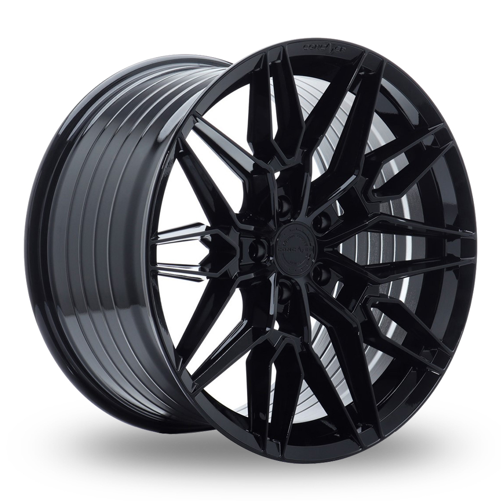 Concaver CVR6 (10x20) (Mid Concave) Platinum Black Alloy Wheels