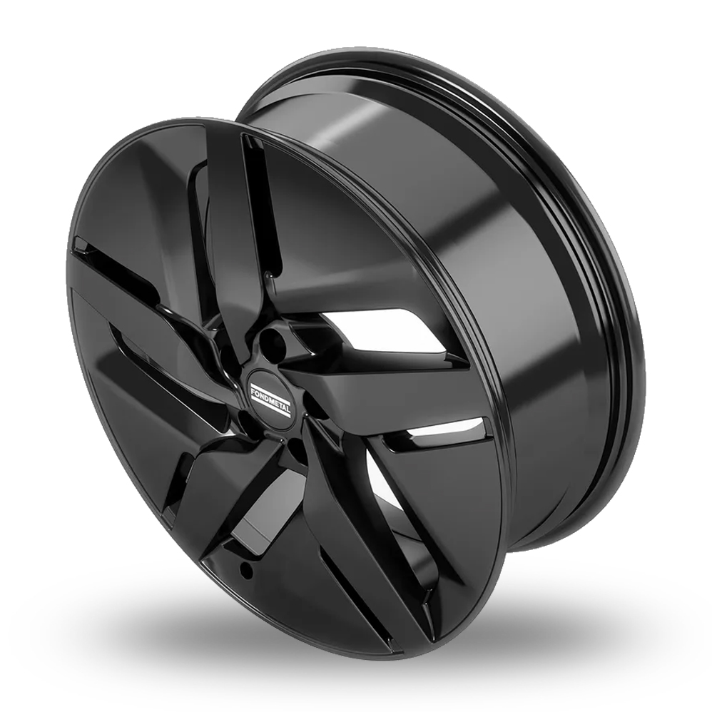 19" Fondmetal E-Joule Gloss Black Alloy Wheels