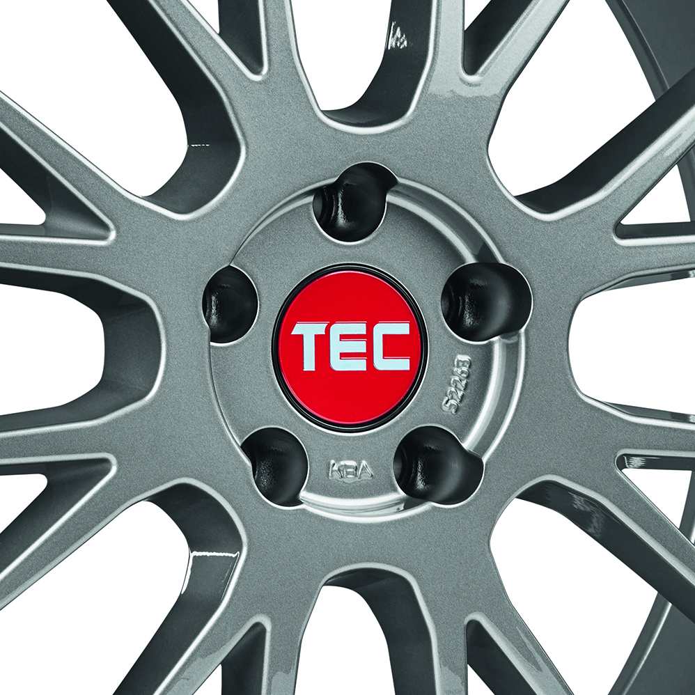 20" TEC Speedwheels GT-EVO Titan Polished Lip Alloy Wheels