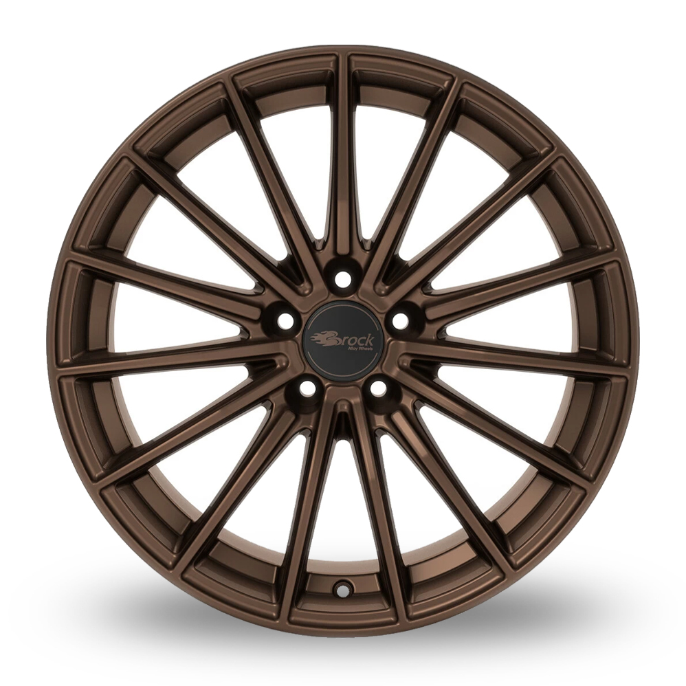 18" Brock B36 Matt Bronze Copper Alloy Wheels