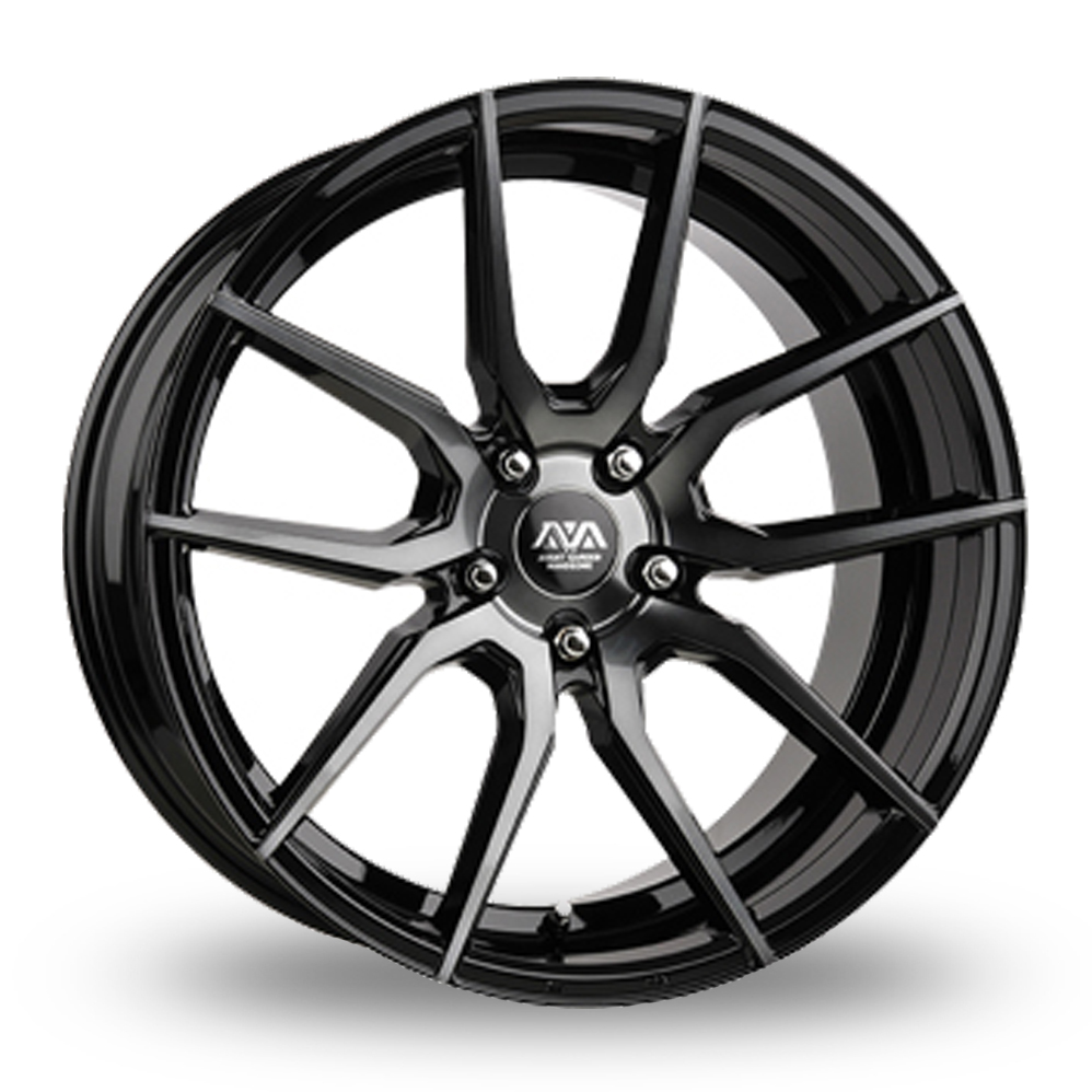 AVA 304 Black Alloy Wheels