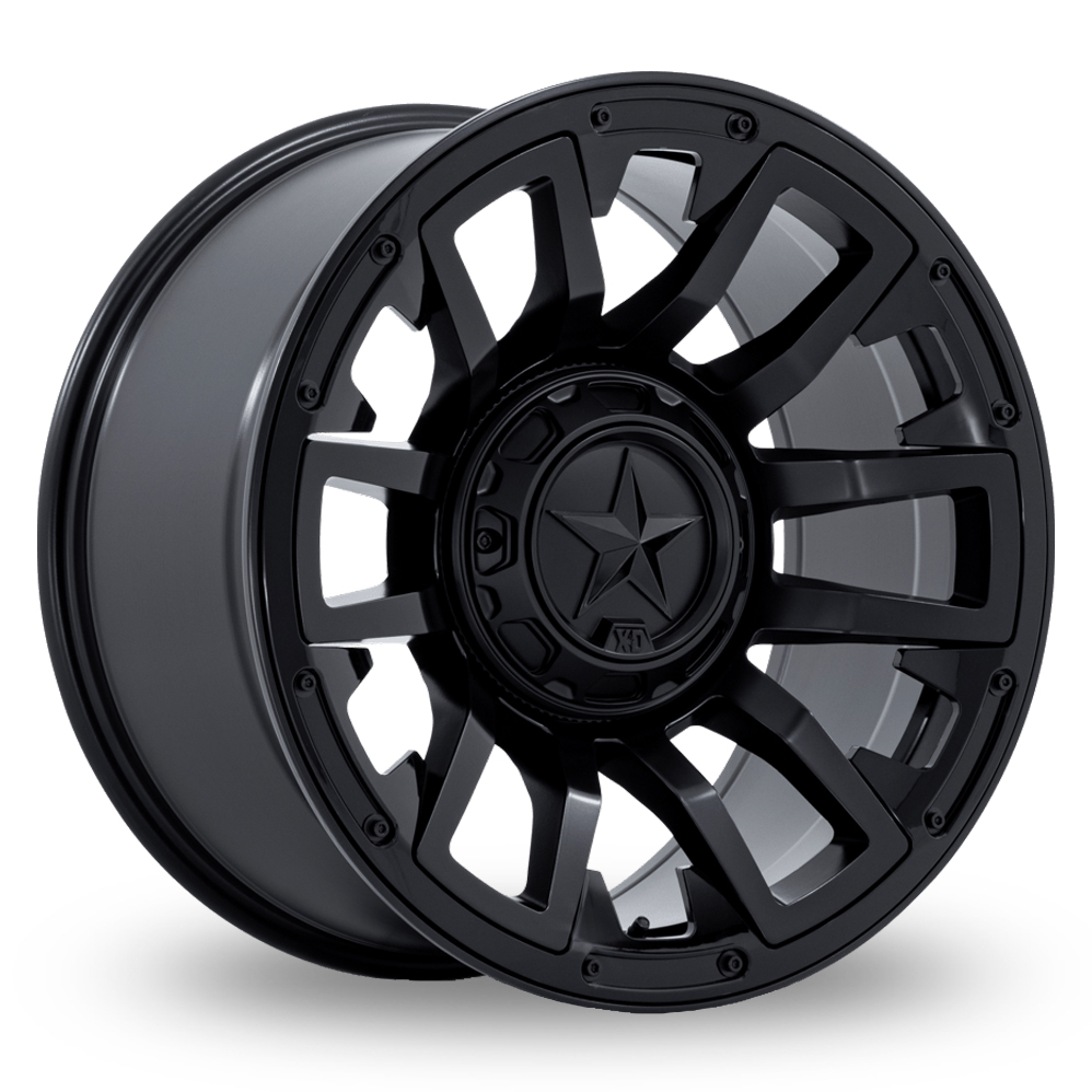 XD XD872 Colossus (USA Warehouse) Matt Black Alloy Wheels