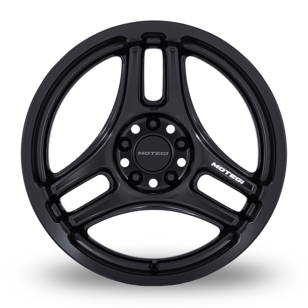 18" Motegi Racing MR161 Kojin (USA Warehouse) Matt Black Alloy Wheels