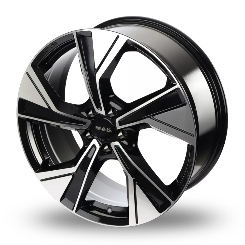 18" MAK Malmoe Black Mirror Alloy Wheels