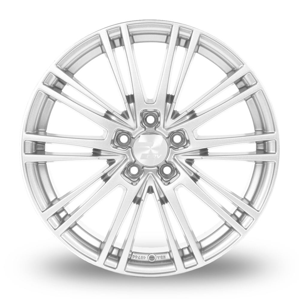 17" 2DRV WH18 Silver Alloy Wheels