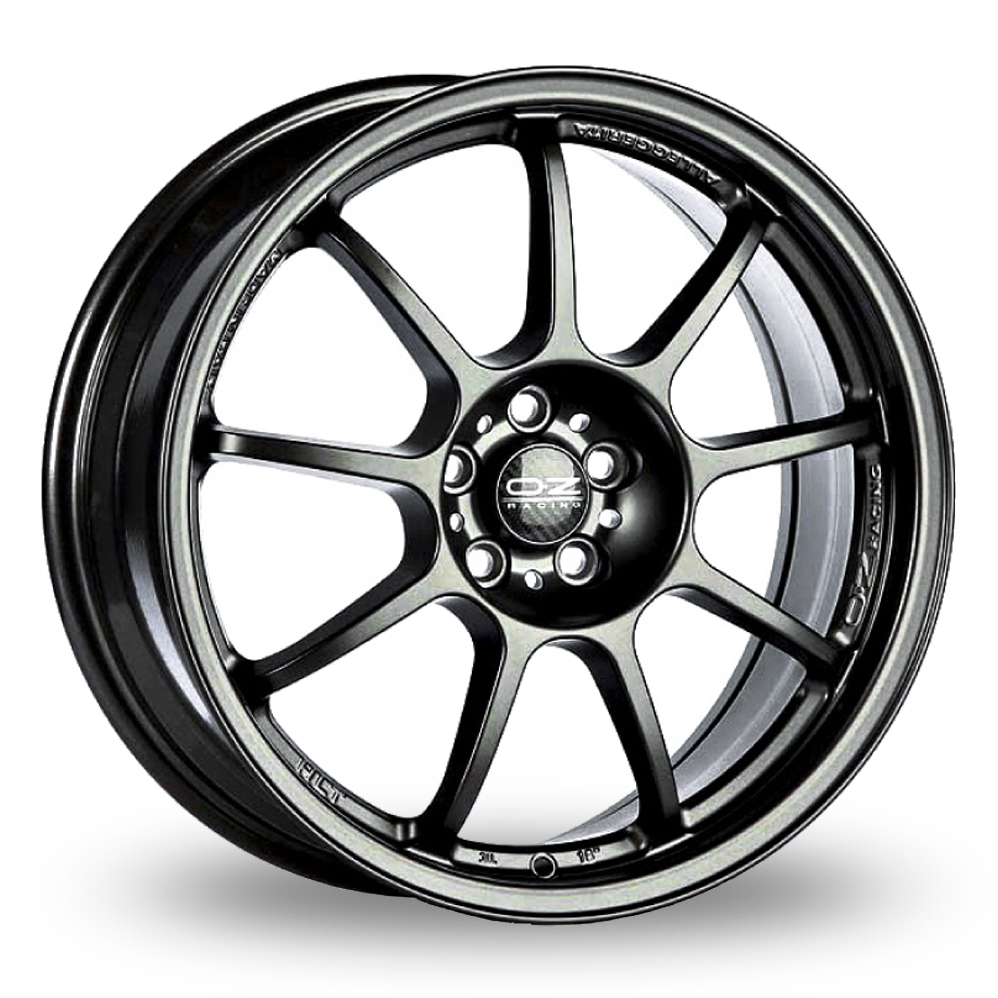 OZ Racing Alleggerita HLT 5F Matt Black Alloy Wheels
