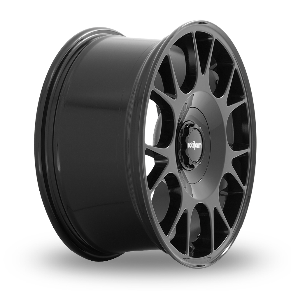 20" Rotiform R187 TUF-R Gloss Black Alloy Wheels