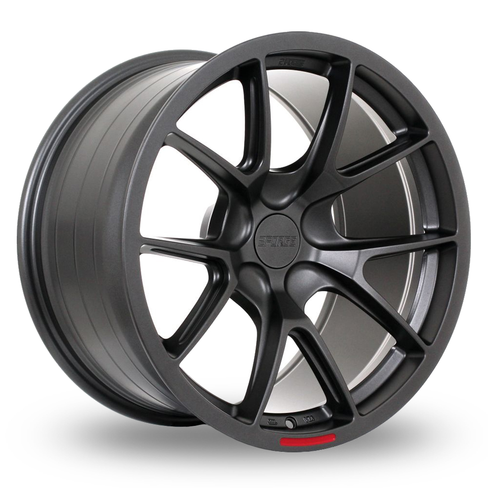 2FORGE ZF9 Matt Gunmetal Alloy Wheels