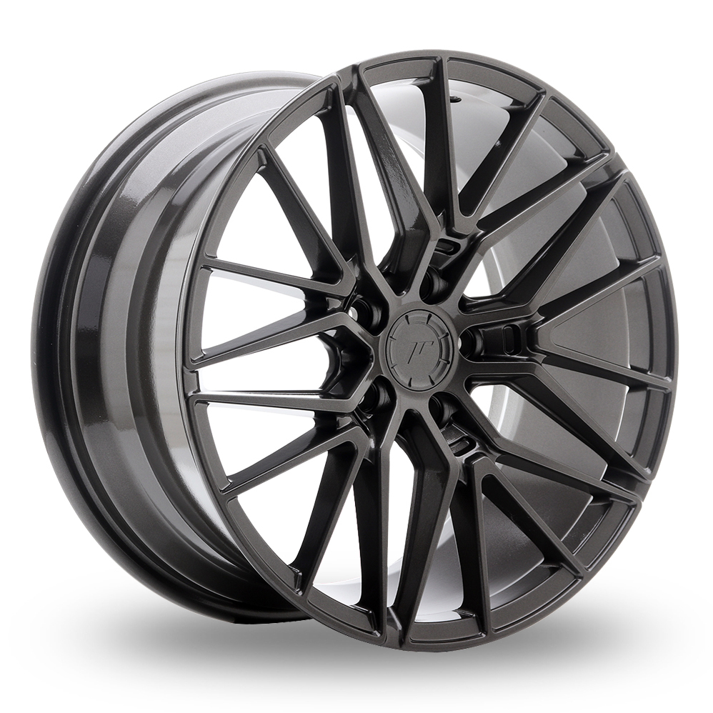 Japan Racing JR38 (8x18) Hyper Grey Alloy Wheels