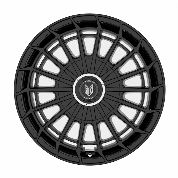 18" Fox Racing WX1 Satin Black Alloy Wheels