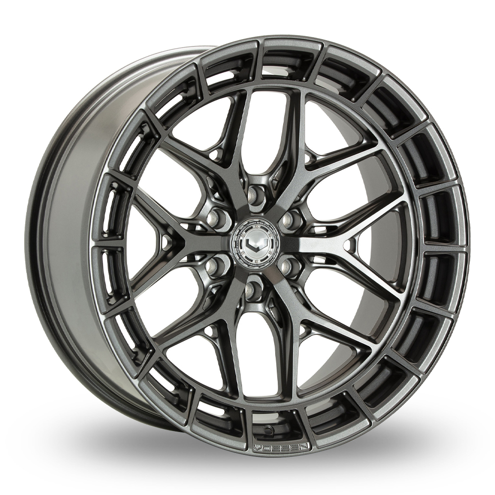 Vossen HFX-1 (12x22) (Ultra Deep Concave) Matt Gunmetal Alloy Wheels