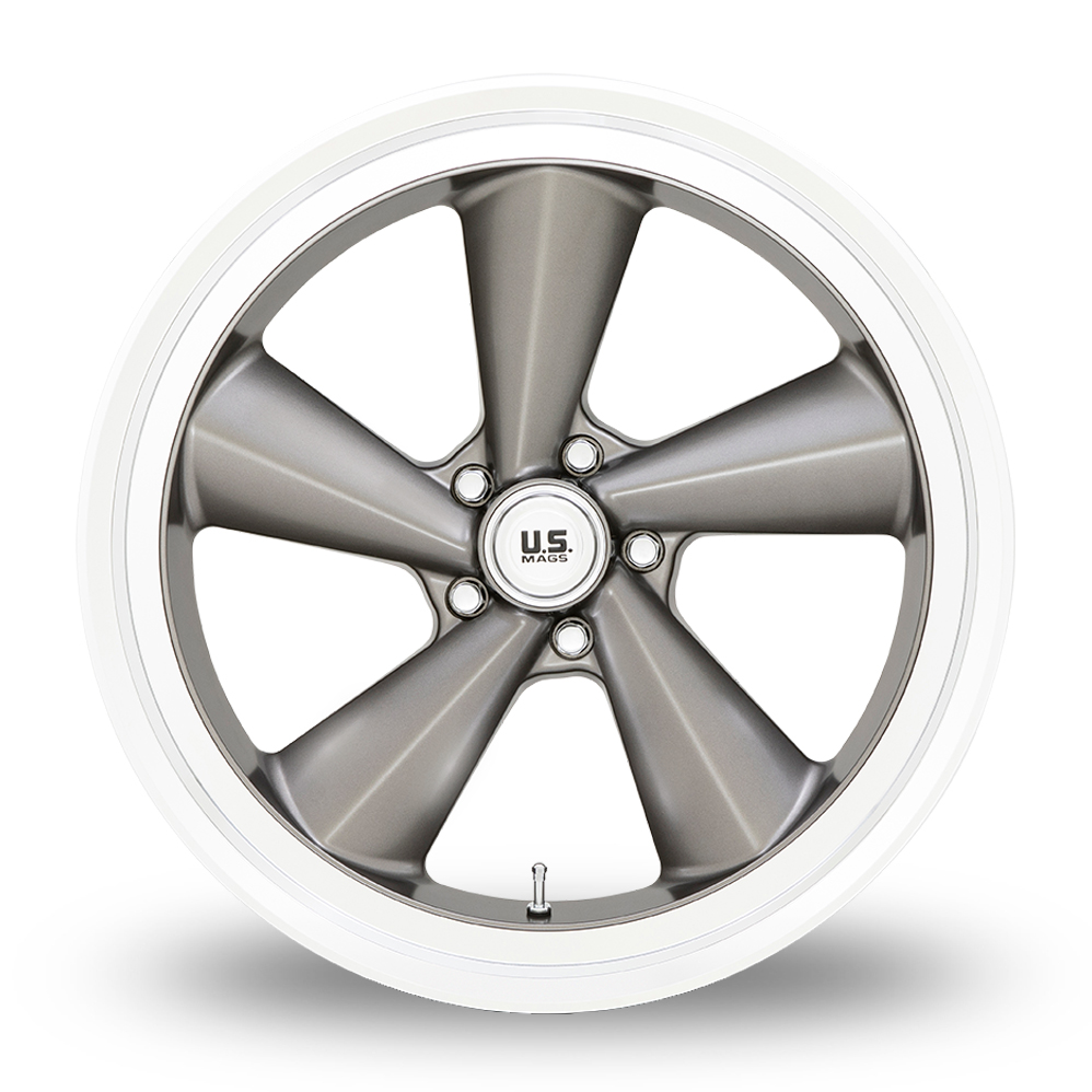 22" US Mags U137 TS Anthracite With Diamond Cut Lip Alloy Wheels