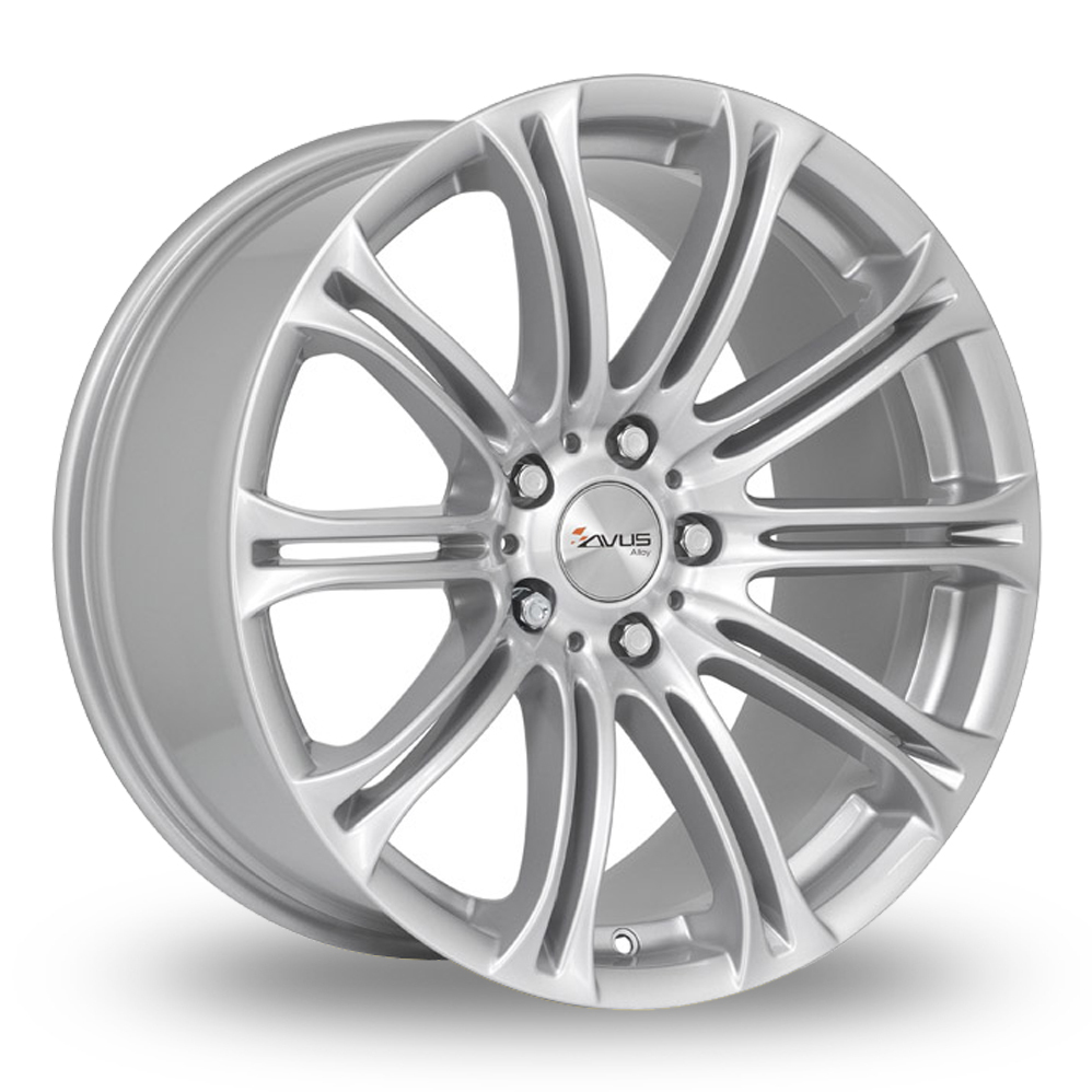 Avus Racing AC-MB1 Hyper Silver Alloy Wheels