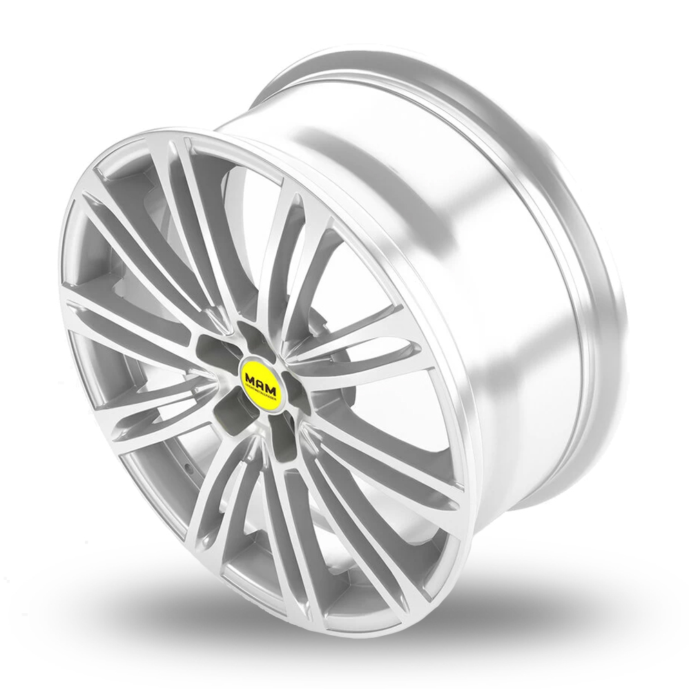 16" MAM A4 Silver Alloy Wheels