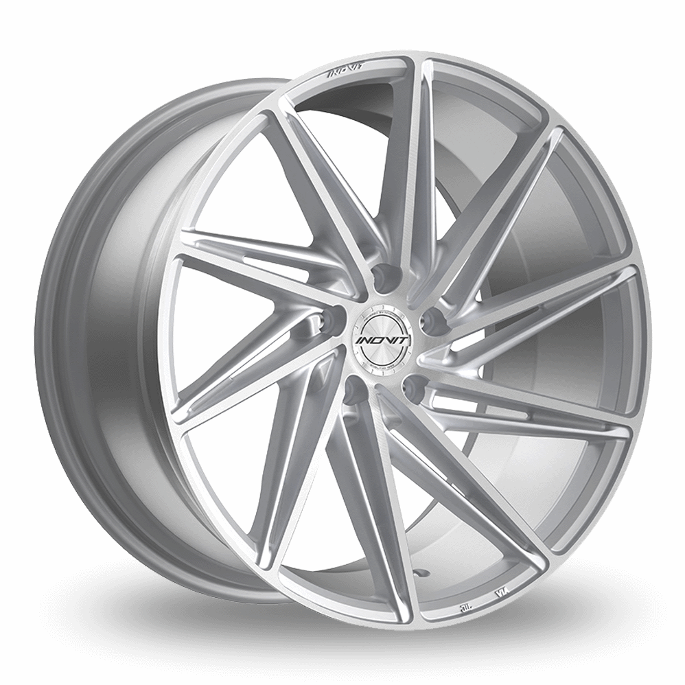 20" Inovit Turbine 2 Satin Silver Machined Alloy Wheels