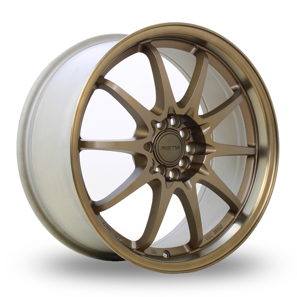 Rota Fighter Bronze Polished Alloy Wheels