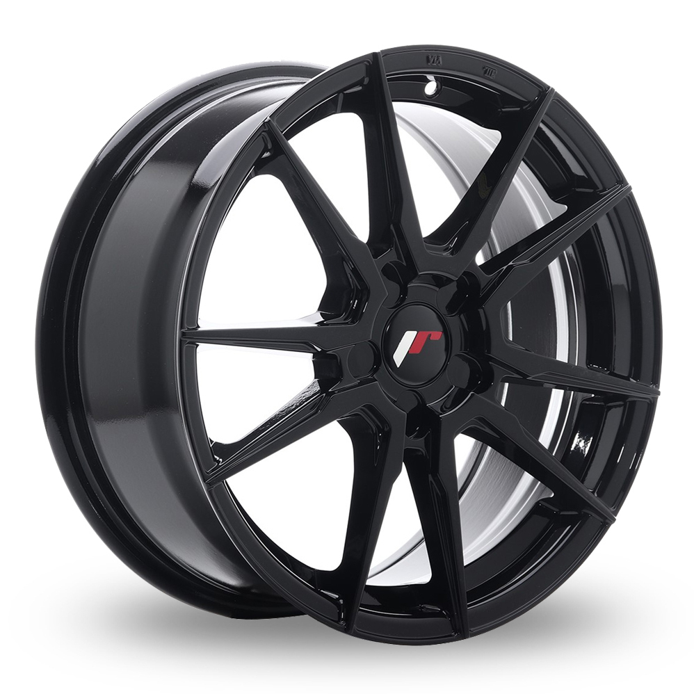 Japan Racing JR21 (10.5x20) (Custom Fitment) Gloss Black Alloy Wheels