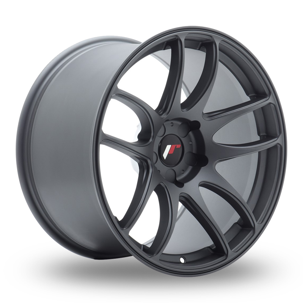 Japan Racing JR29 (10.5x18) (Custom Fitment) Matt Gunmetal Alloy Wheels
