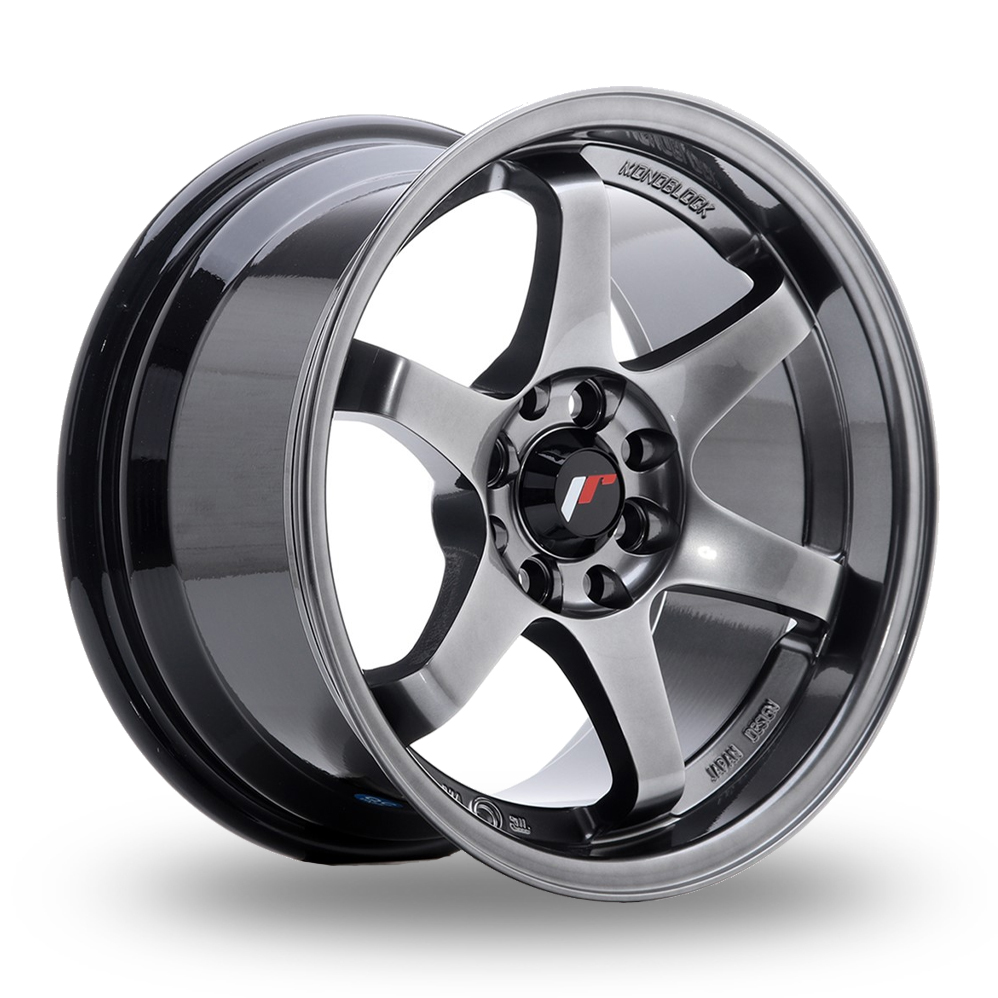 Japan Racing JR3 (8x15) Hyper Black Alloy Wheels