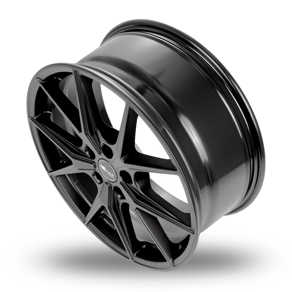 20" Brock B40 Satin Black Alloy Wheels
