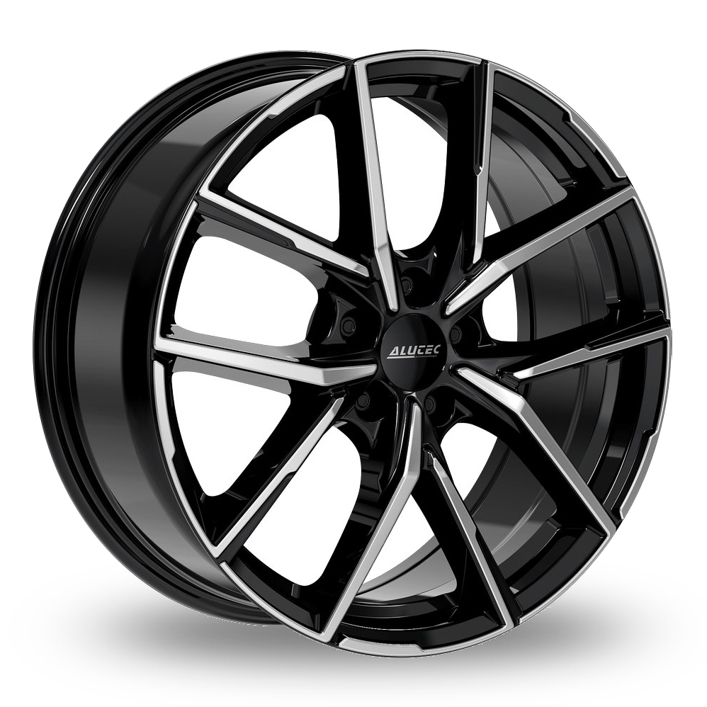 Alutec Aveleno Gloss Black Polished Alloy Wheels