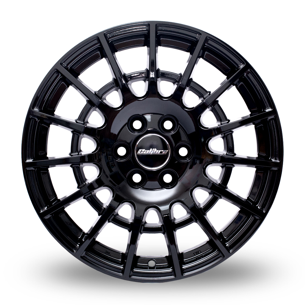 16" Calibre T-Sport Gloss Black Alloy Wheels