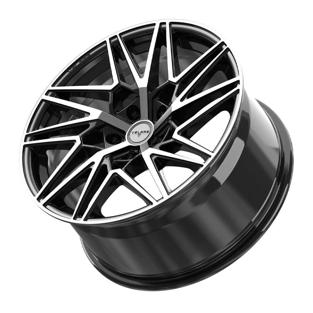 20" Velare VLR06 Gloss Black Machined Alloy Wheels