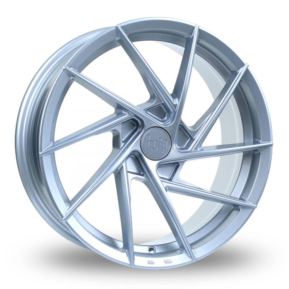 17" Bola B26 Crystal Silver Alloy Wheels