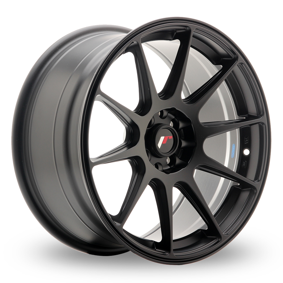 7x17 4x100/4x114.3 ET35 Japan Racing JR11 (Matt Black) (67.1cb) (690kg Load) (TH) (Precast) Alloy Wheels